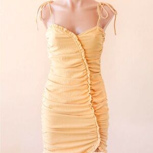 Yellow Belle Mini Dress